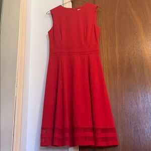 Calvin Klein Dress/ Women Red Dress